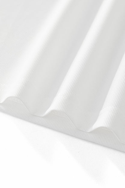 Stride Contrast Collar Polo WHITE