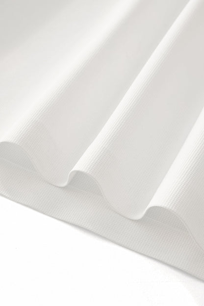 Ornate Trim Polo WHITE