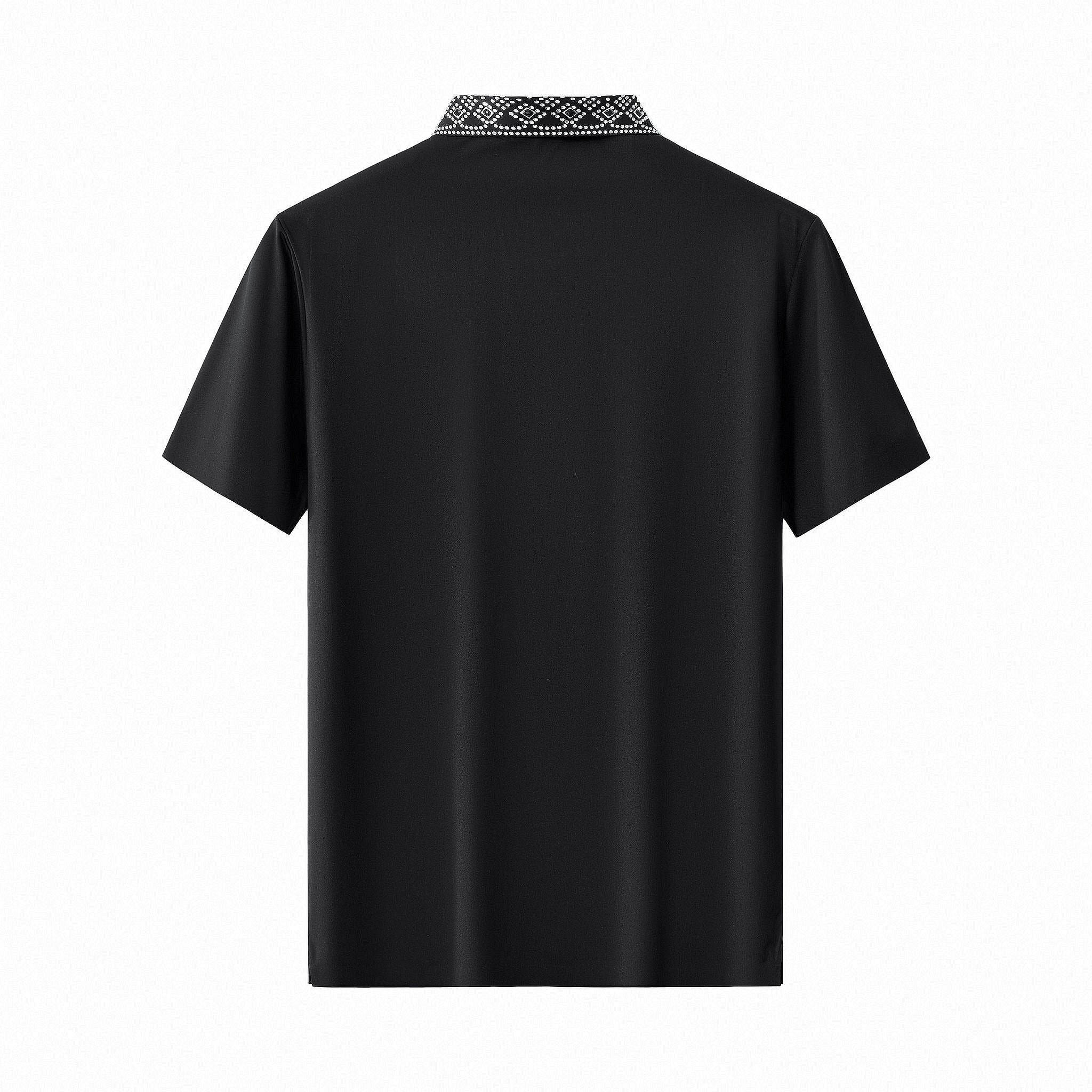 Lustre Trim Polo BLACK/SILVER