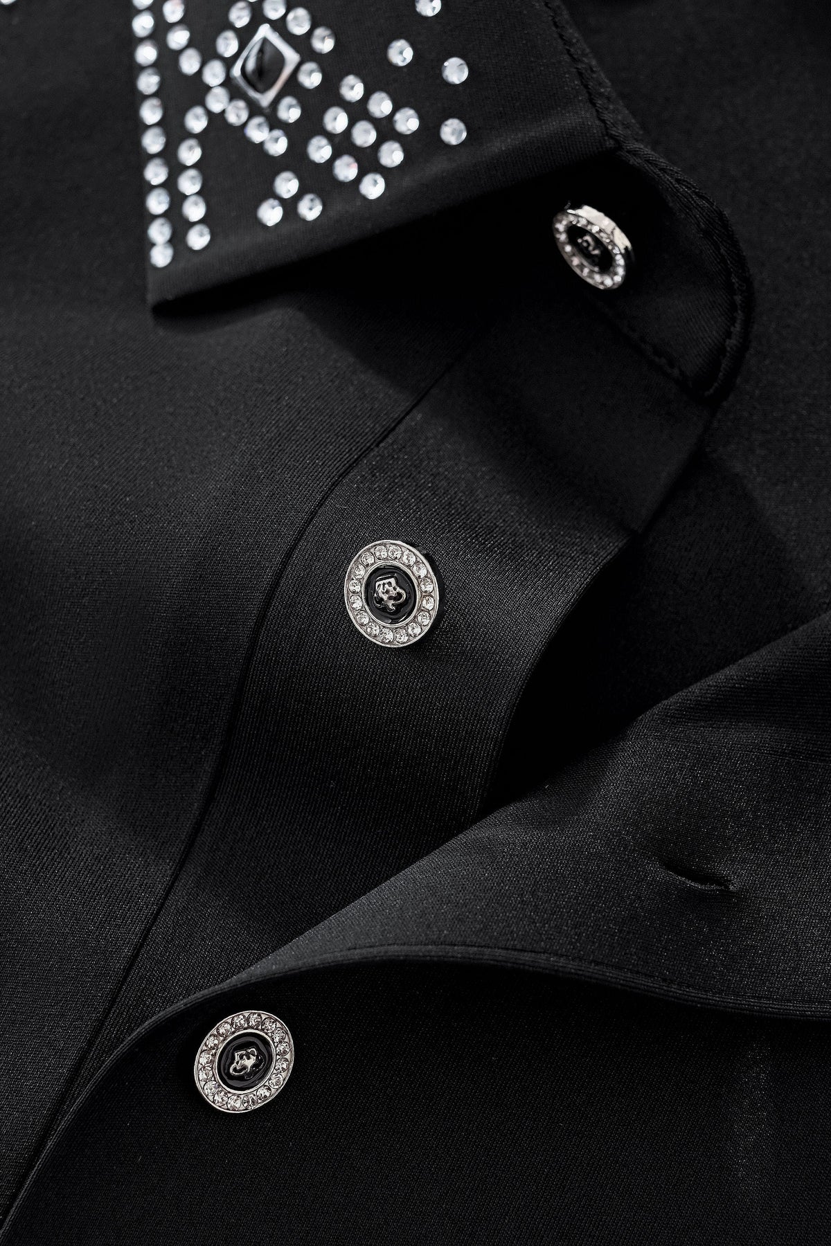 Lustre Trim Polo BLACK/SILVER