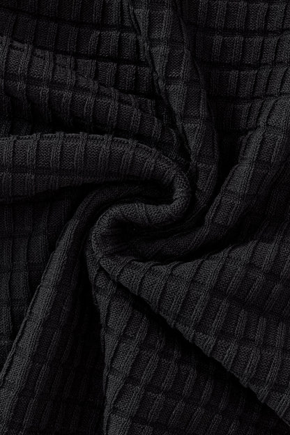 Refined Motion Knit Polo BLACK