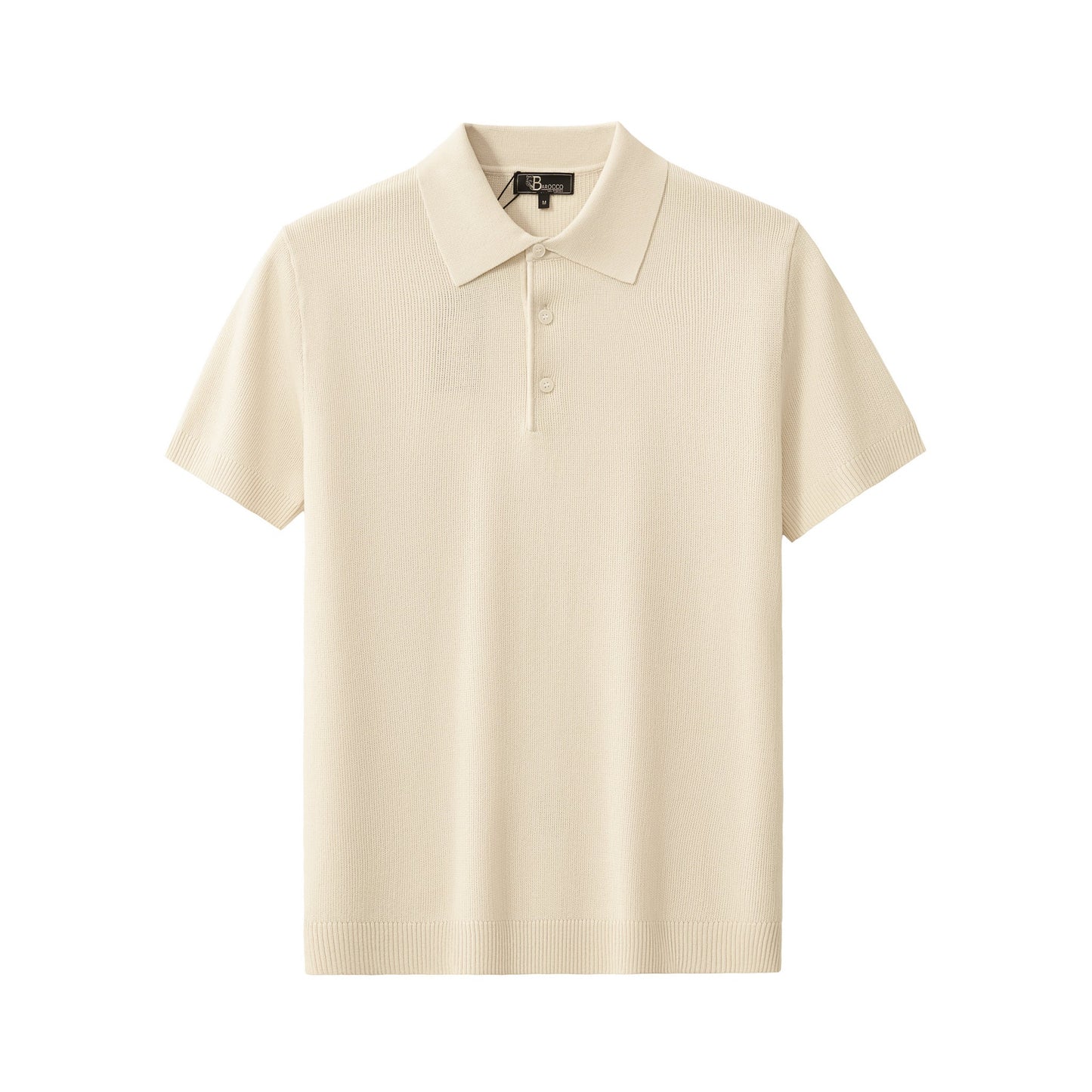 Refined Motion Knit Polo IVORY