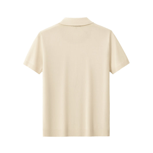 Refined Motion Knit Polo IVORY