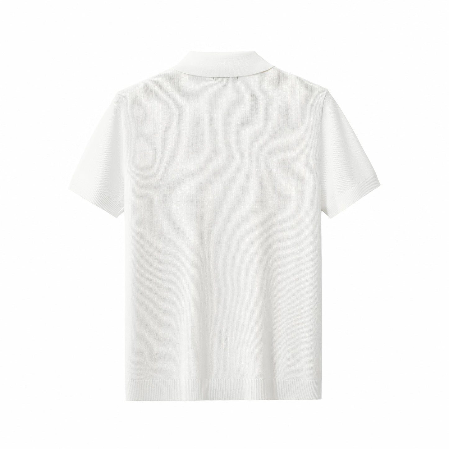 Refined Motion Knit Polo WHITE