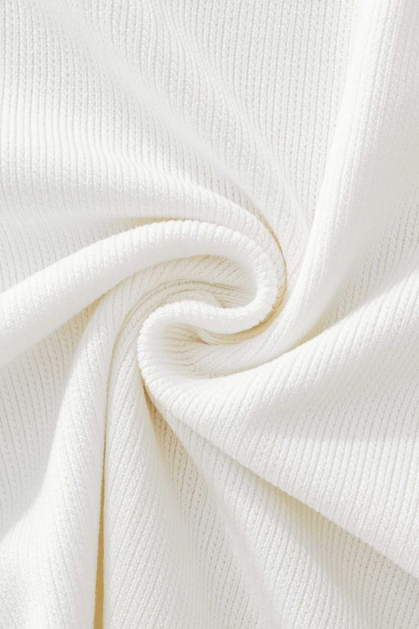 Refined Motion Knit Polo WHITE
