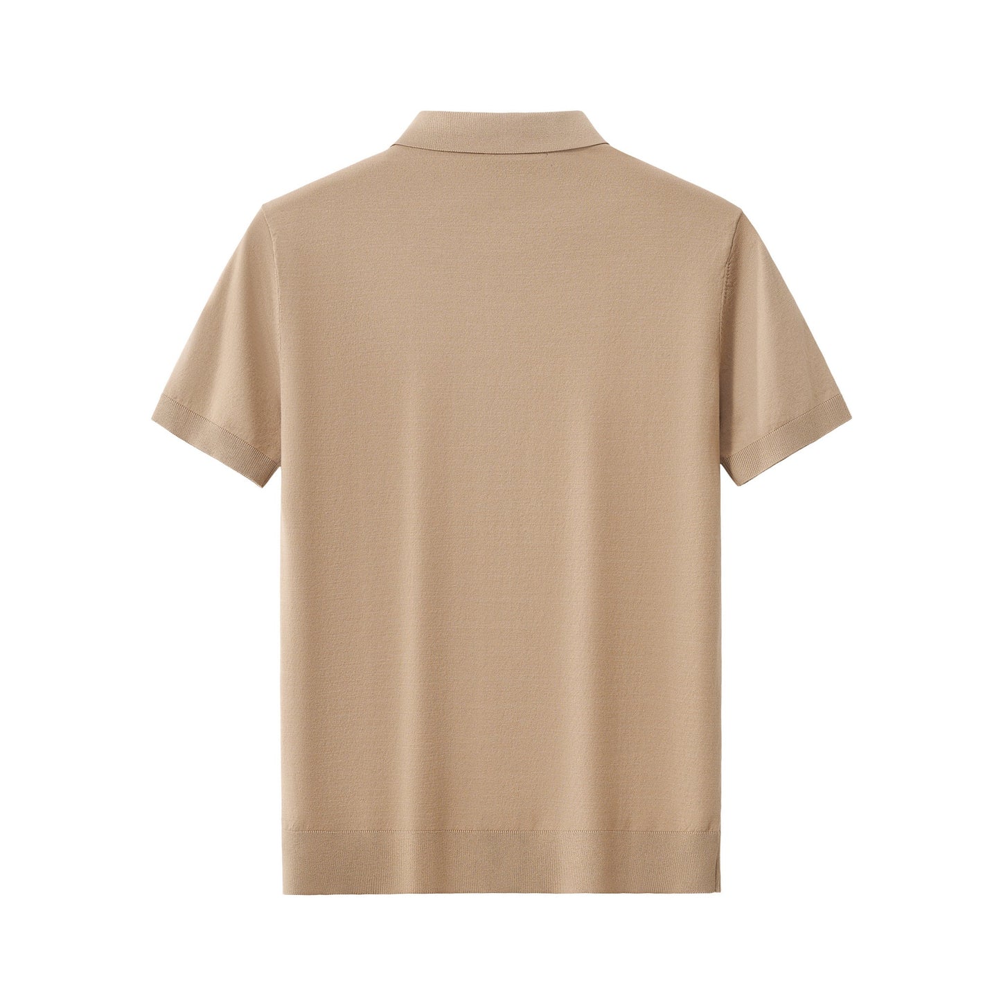 Everyday Luxe Knit Polo KHAKI