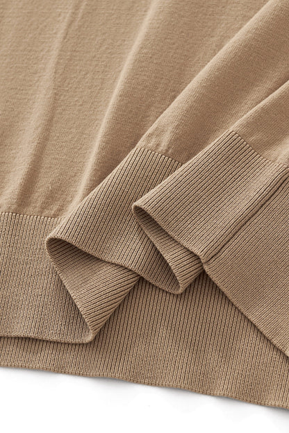 Everyday Luxe Knit Polo KHAKI