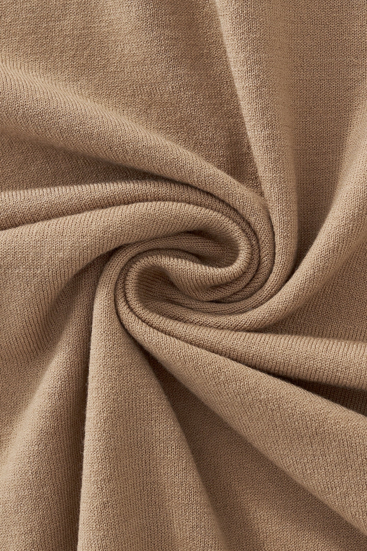 Everyday Luxe Knit Polo KHAKI
