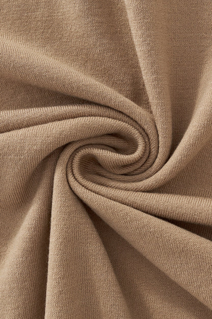 Everyday Luxe Knit Polo KHAKI
