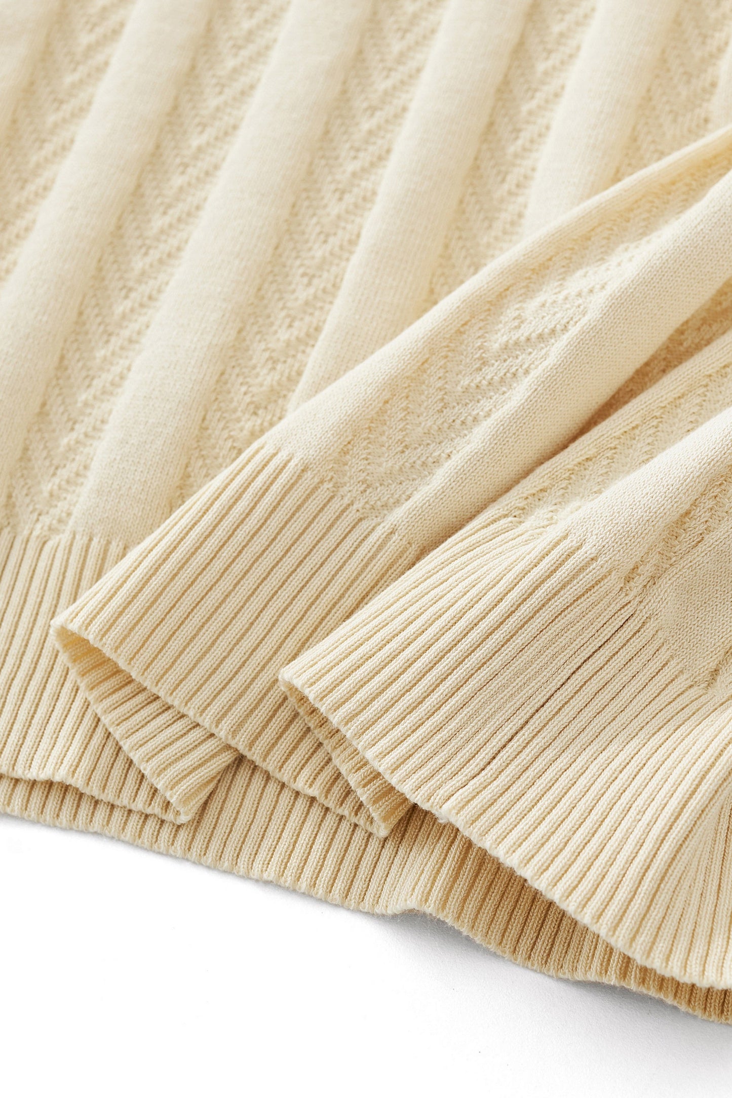 MetroLine Button Knit Polo KHAKI