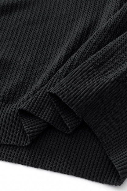 AirFlex Mesh Knit Polo BLACK