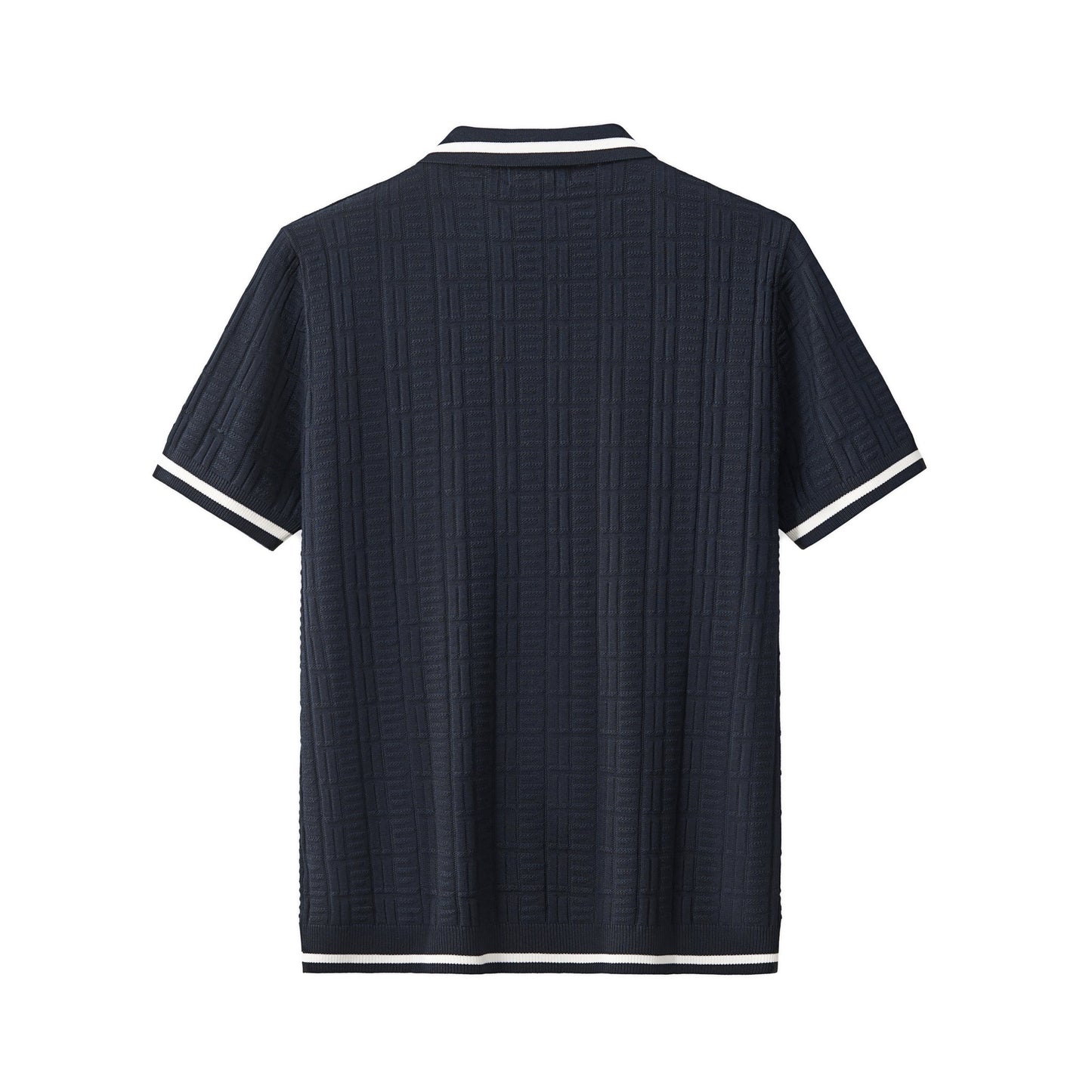 Textura Knit Polo NAVY