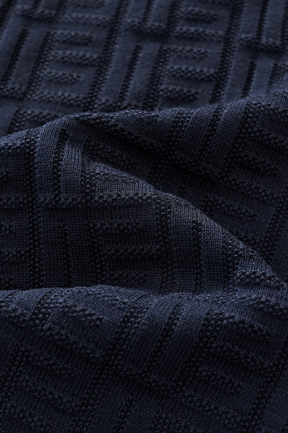 Textura Knit Polo NAVY