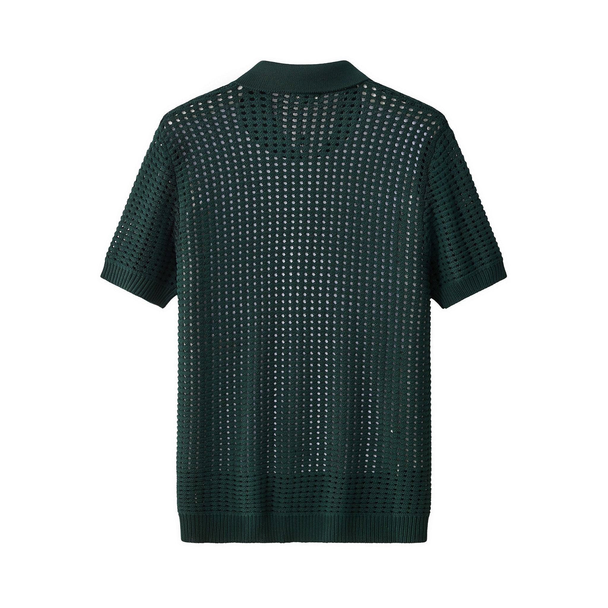 Breeze Mesh Zip SS Shirt HUNTER GREEN