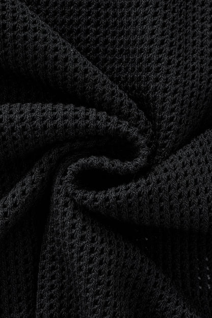 Ventura Mesh Knit LS Shirt BLACK