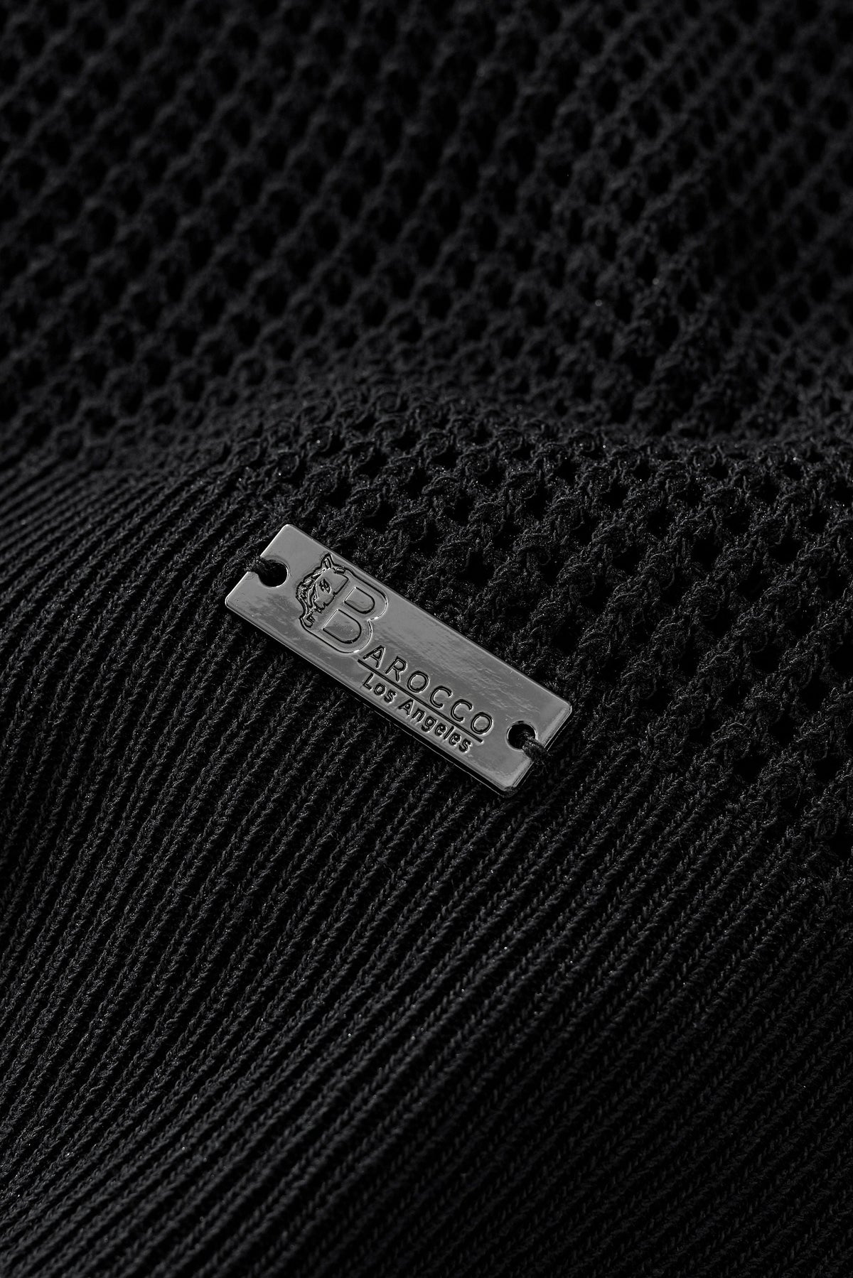 Ventura Mesh Knit LS Shirt BLACK