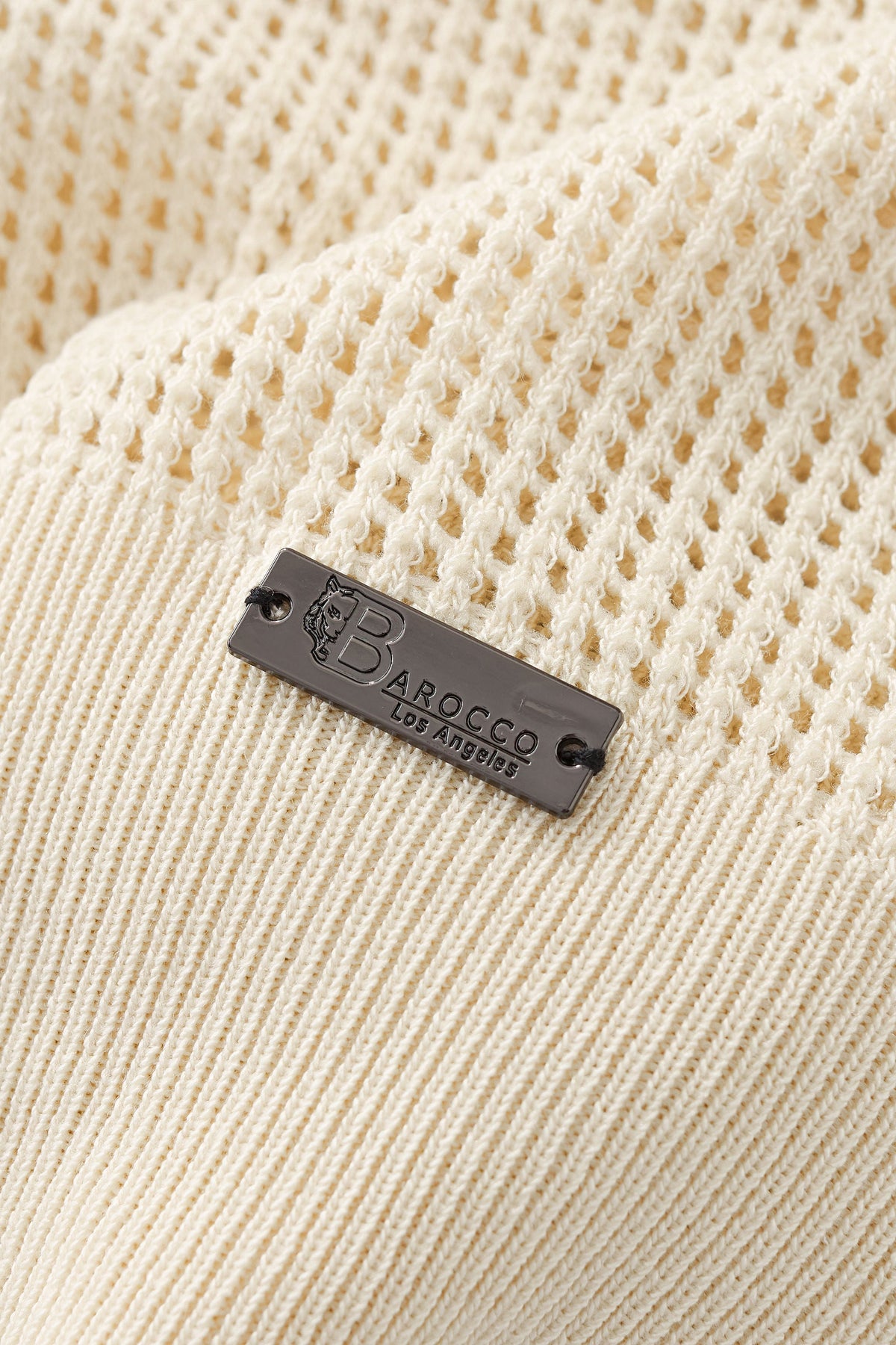 Ventura Mesh Knit LS Shirt IVORY