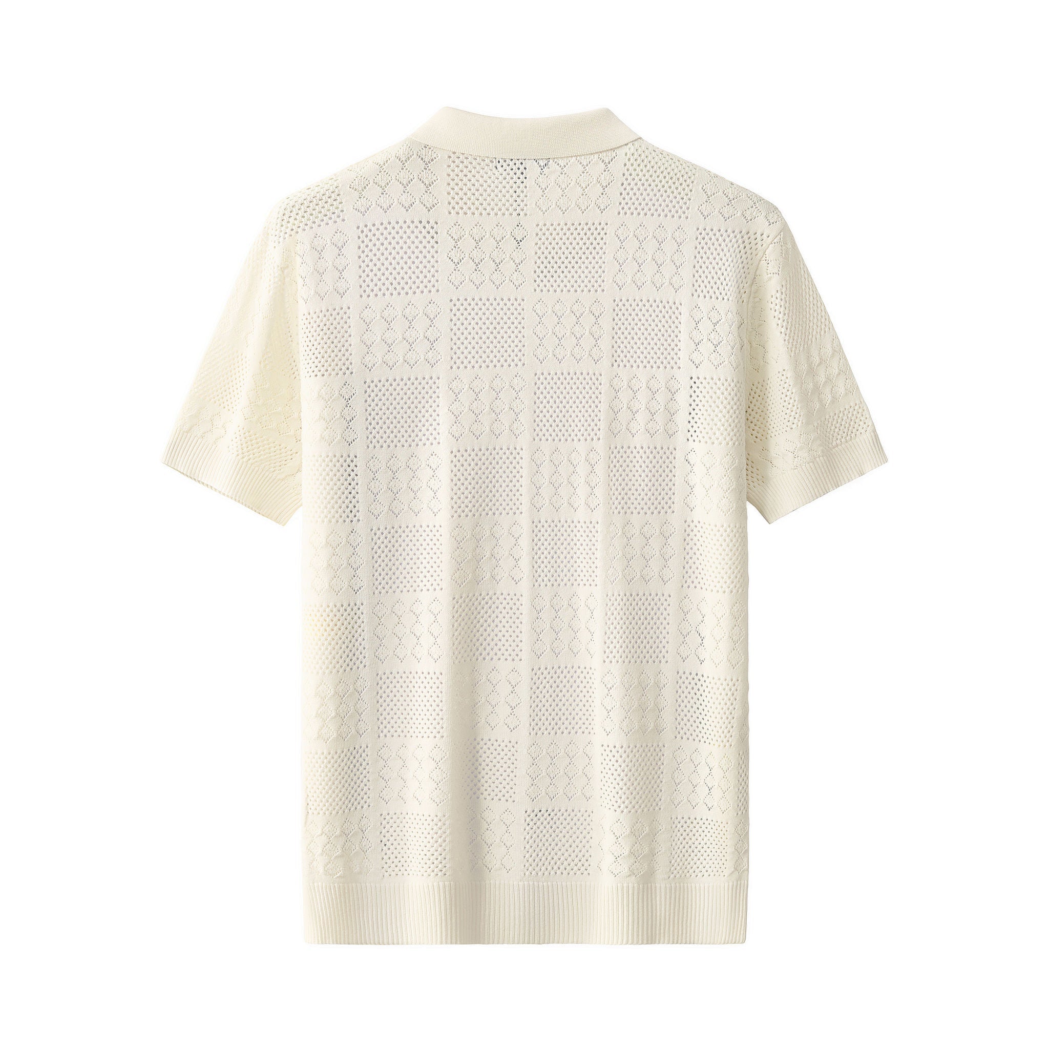 Monaco Mesh SS Shirt IVORY
