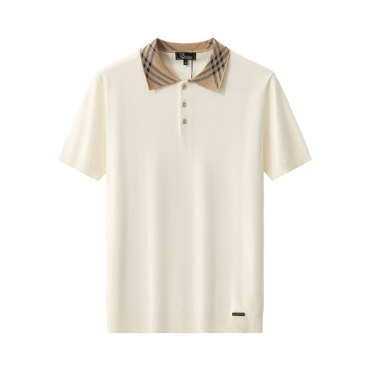 Imperial Collar Knit Polo IVORY