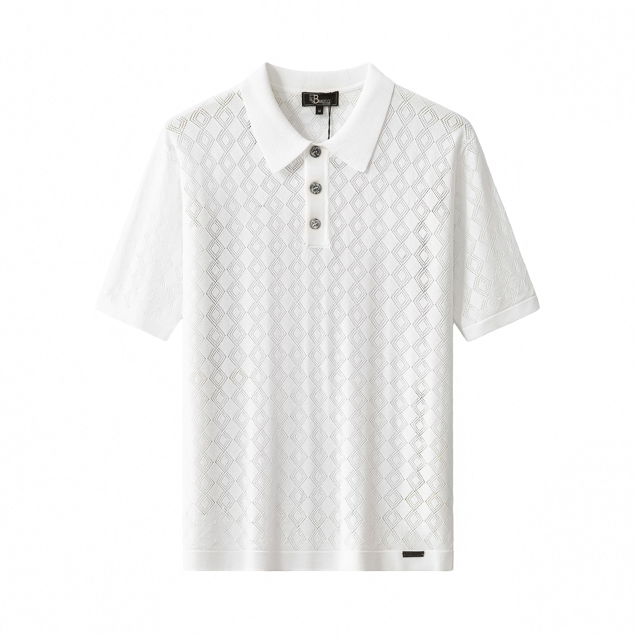 Monarch Knit Polo IVORY