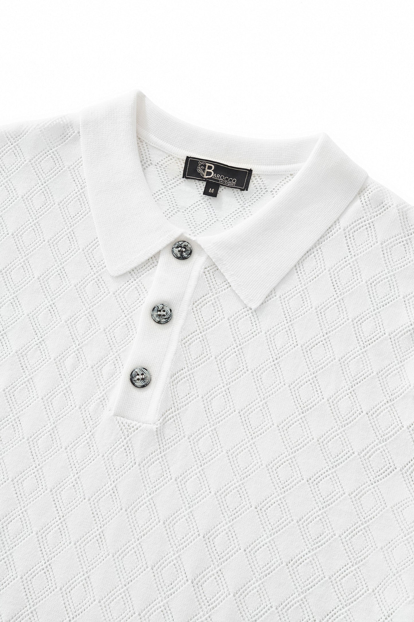Monarch Knit Polo IVORY