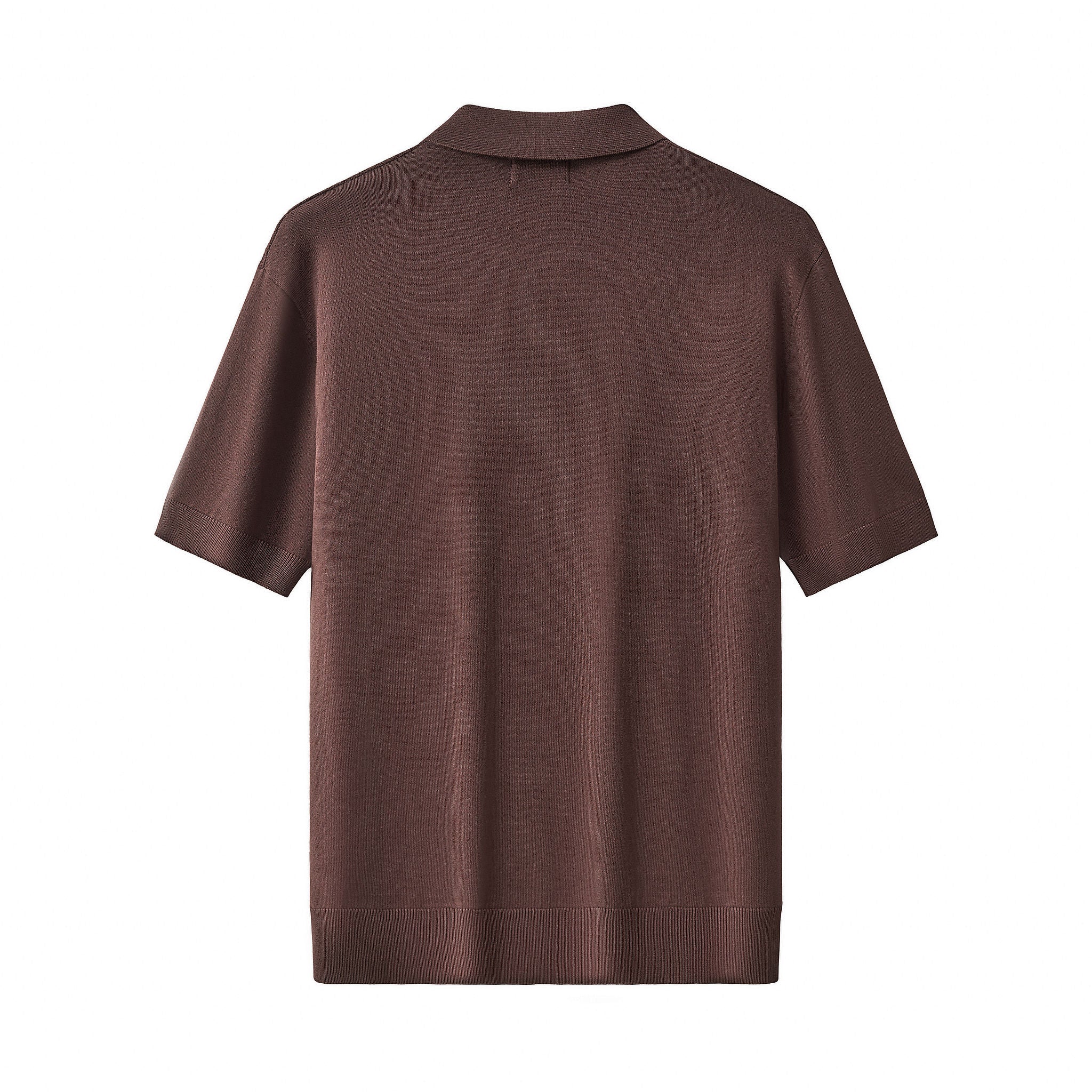 Milano Texture Polo BROWN