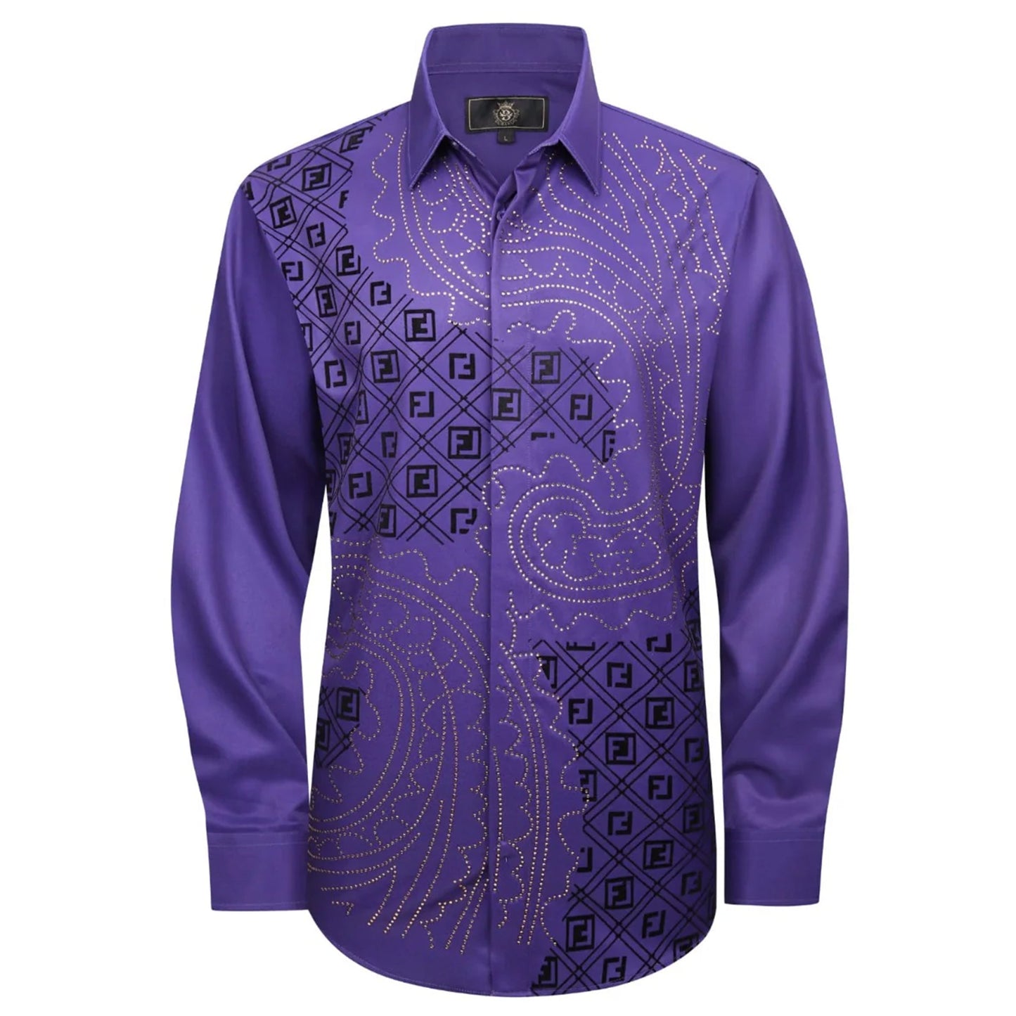 Patterned Prestige PURPLE - Dudes Boutique