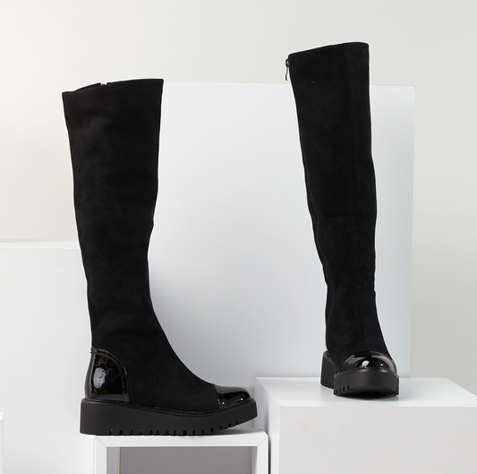Azura Black Quappa Boots