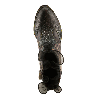L'Artiste Black Razzy Boots