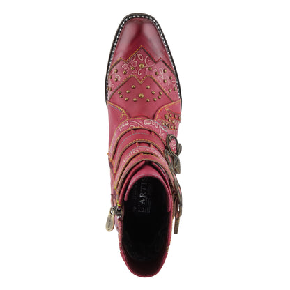 L'Artiste Bordeaux Rodeha Boots