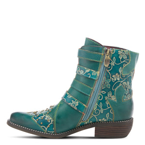 L'ARTISTE RODEHA TEAL BOOTS - Dudes Boutique