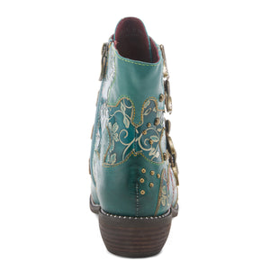 L'ARTISTE RODEHA TEAL BOOTS - Dudes Boutique