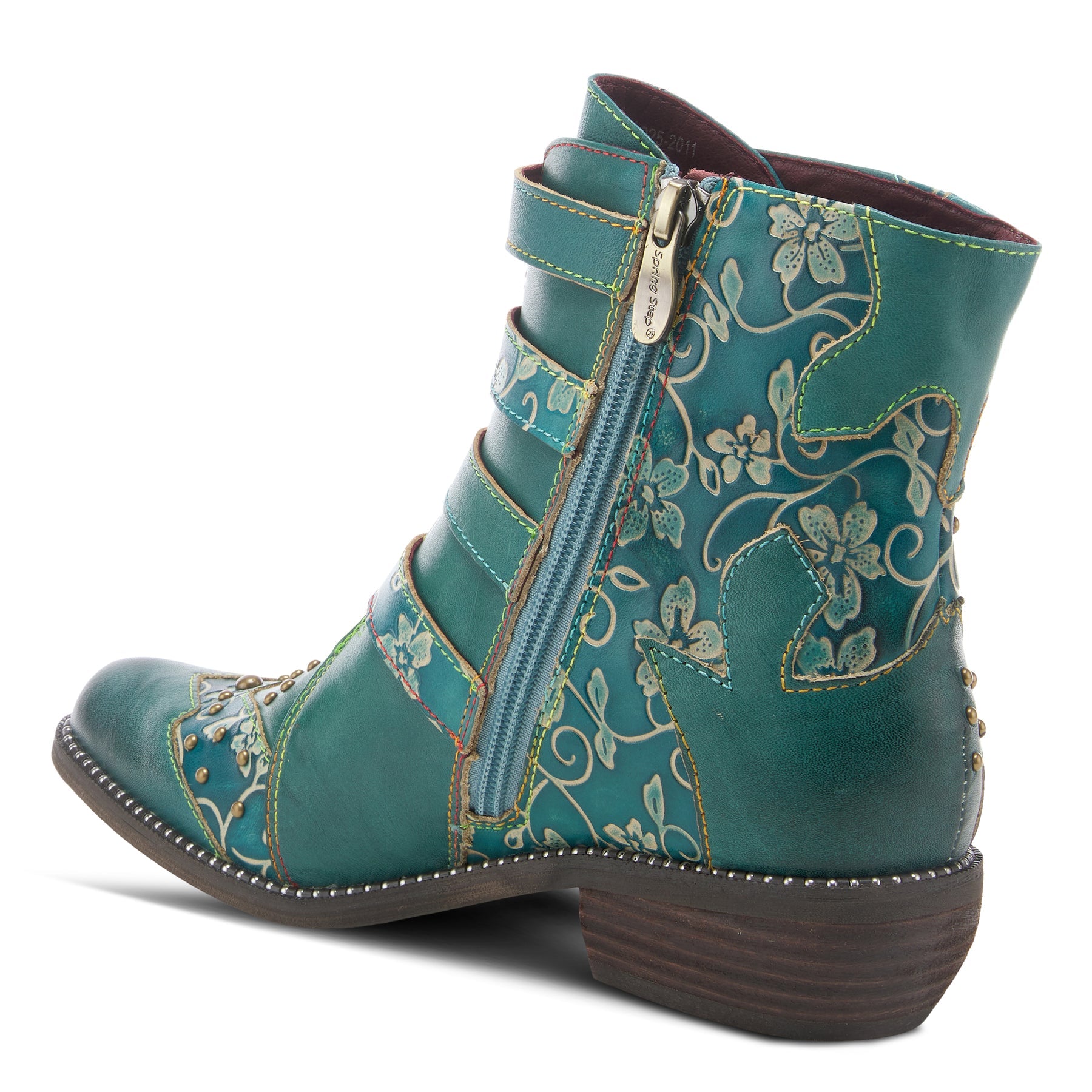 L'ARTISTE RODEHA TEAL BOOTS - Dudes Boutique