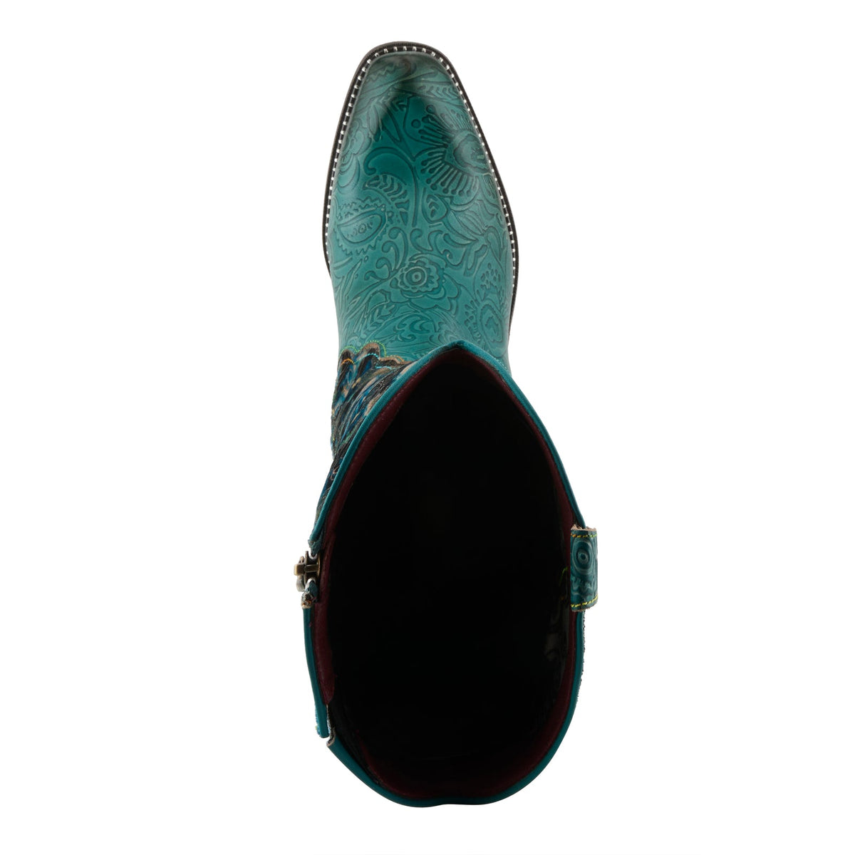 L'Artiste Rodeoqueen-Viv women's western boots in turquoise