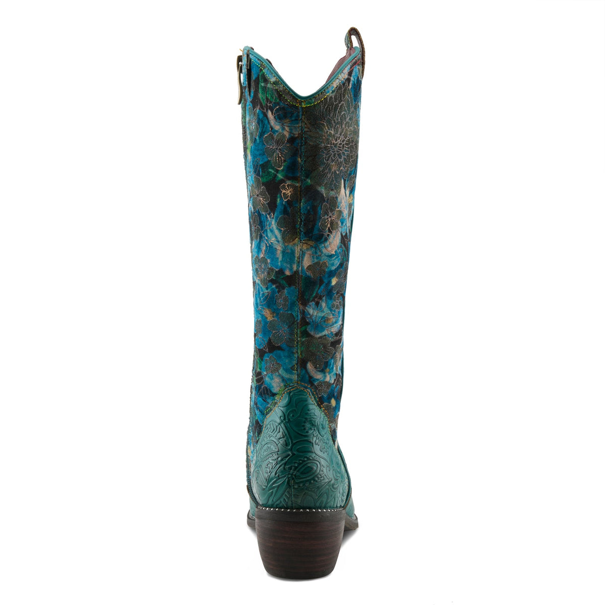 L'Artiste Rodeoqueen-Viv women's western boots in turquoise