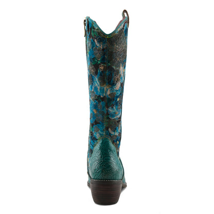 L'Artiste Rodeoqueen-Viv women's western boots in turquoise