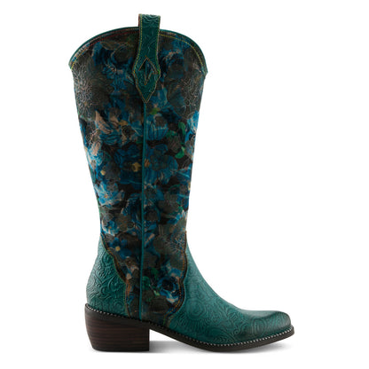 L'Artiste Rodeoqueen-Viv women's western boots in turquoise
