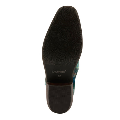L'Artiste Rodeoqueen-Viv women's western boots in turquoise