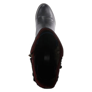 L'ARTISTE ROZENA BLACK TALL BOOT - Dudes Boutique