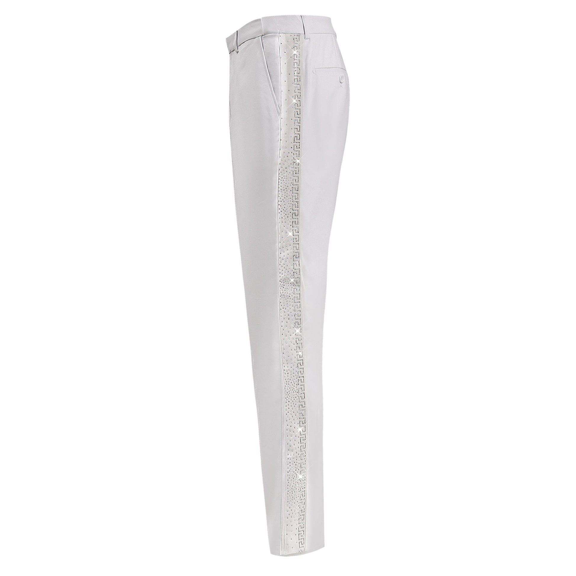 Gem Glam WHITE/SILVER - Dudes Boutique
