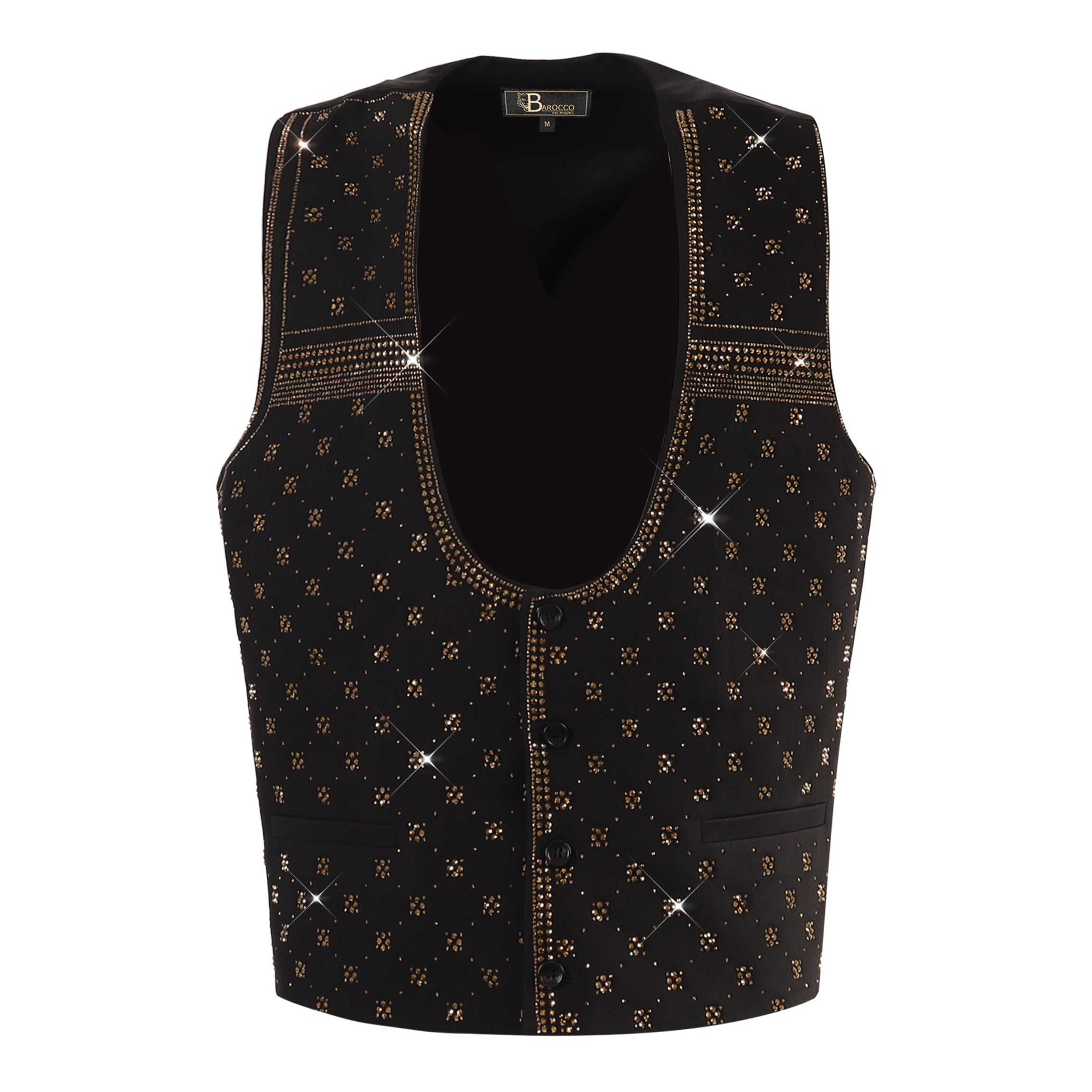 Gleam Glam BLACK/GOLD - Dudes Boutique