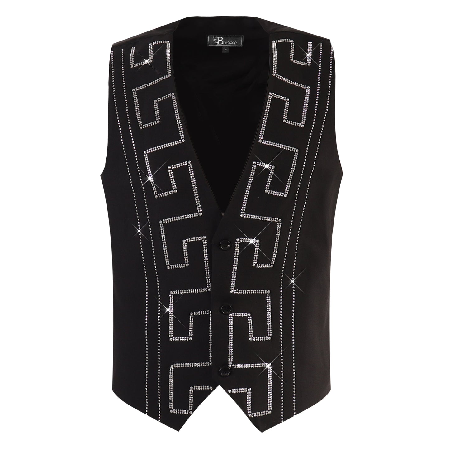 Diamond Drape BLACK/SILVER - Dudes Boutique