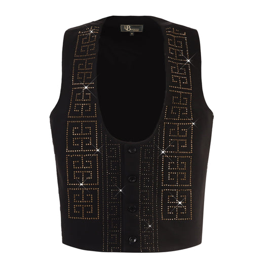 Shimmer Shine BLACK/GOLD - Dudes Boutique