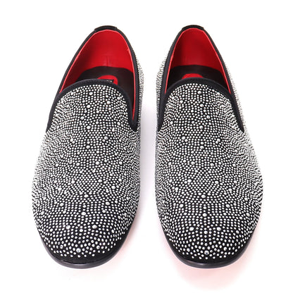 Rocky Road Loafers BLACK/SILVER - Dudes Boutique