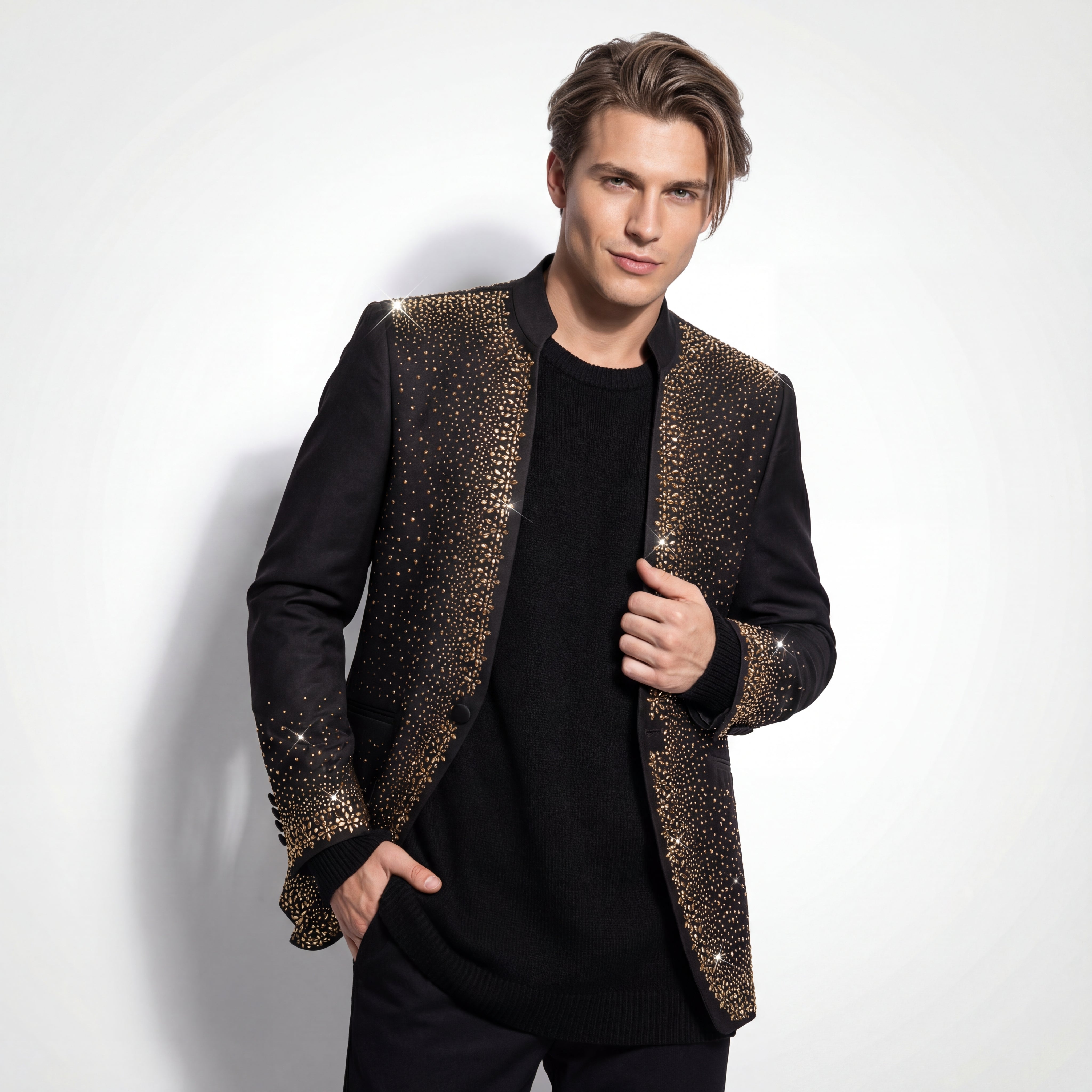 Bright Lights Blazer BLACK/GOLD
