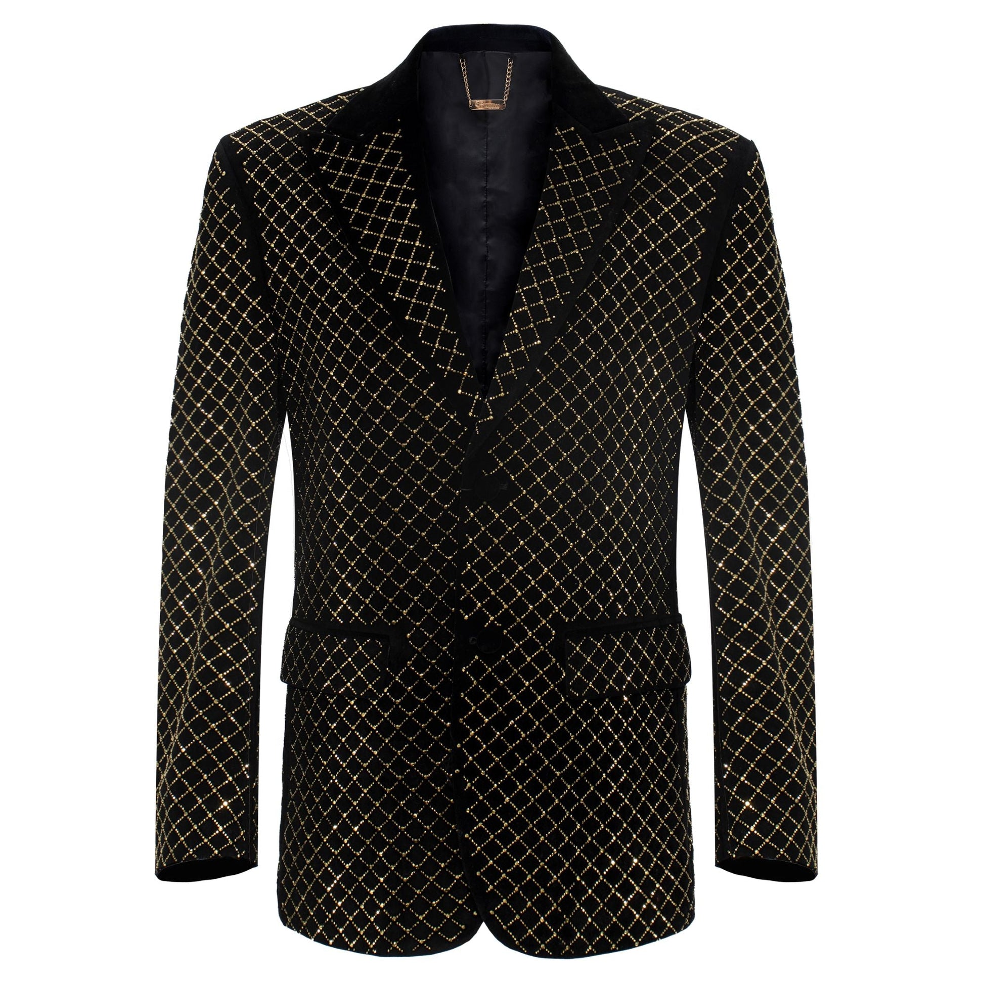Opulent Outfit BLACK/GOLD - Dudes Boutique