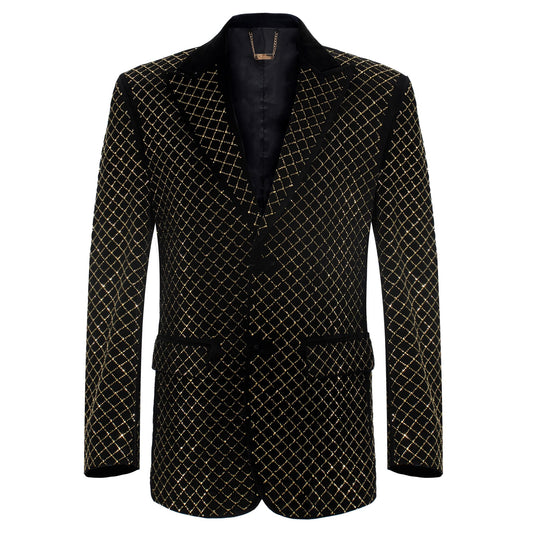 Opulent Outfit BLACK/GOLD - Dudes Boutique