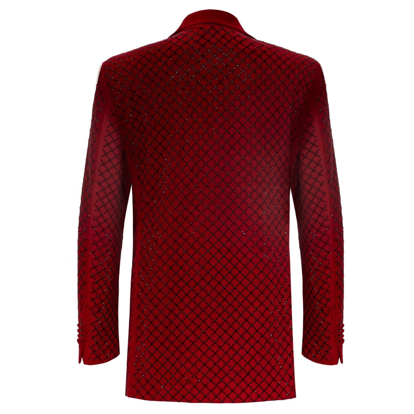 Opulent Outfit RED/BLACK - Dudes Boutique