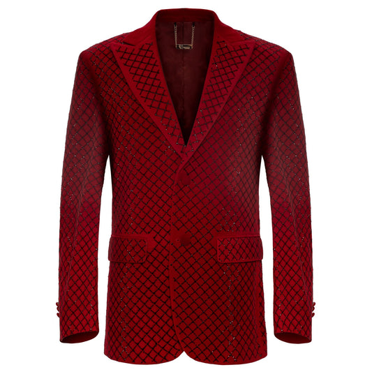Opulent Outfit RED/BLACK - Dudes Boutique