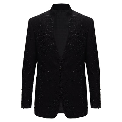 Culture Couture Embellished Blazer – Red Carpet Edition BLACK/BLACK